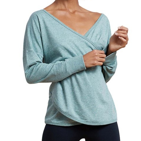 Med Balletcore Crossover Sweatshirt - Picture 1 of 4